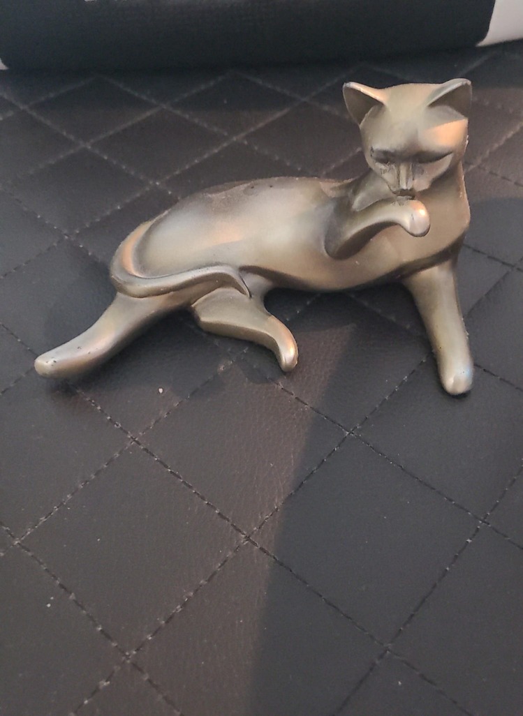 A412299 Art Design Dekoratif Modern Kedi Biblo 15x10x8 Ev Dekorasyon 1 Adet