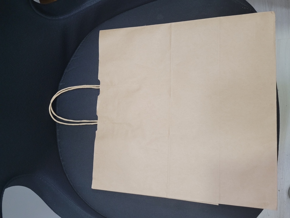 143208052025 Sap Dahil 44x33,5cm Karton Poşet Alışveriş Çanta 1 Adet