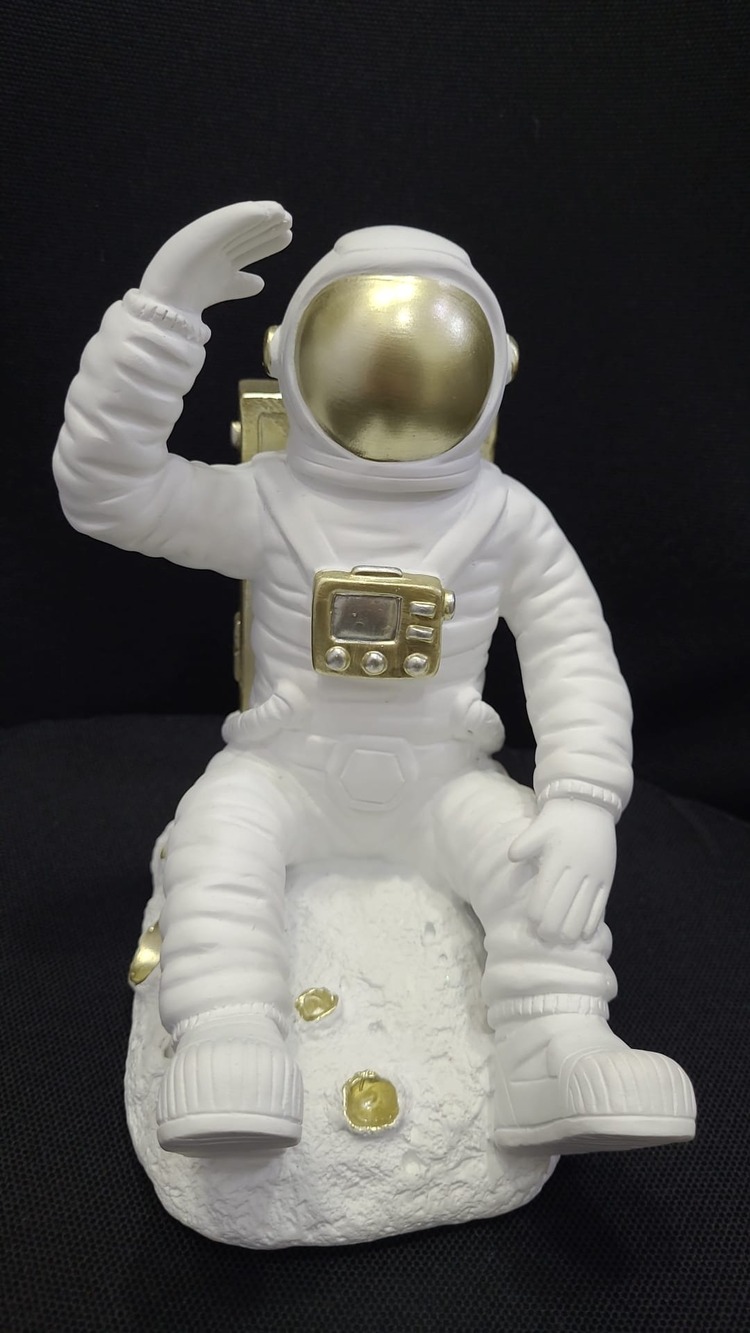A071695338 İskandinav İnsan Astronot Minyatür Figür Reçine Zanaat 1 Adet