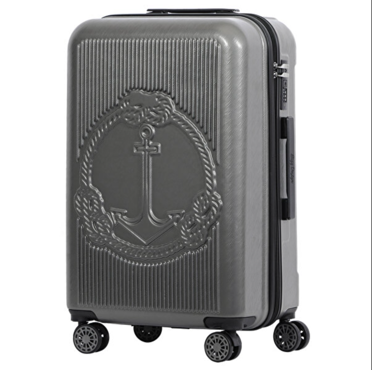 BGD8681126434546 design Ocean Gri Orta Boy 24" Valiz moda