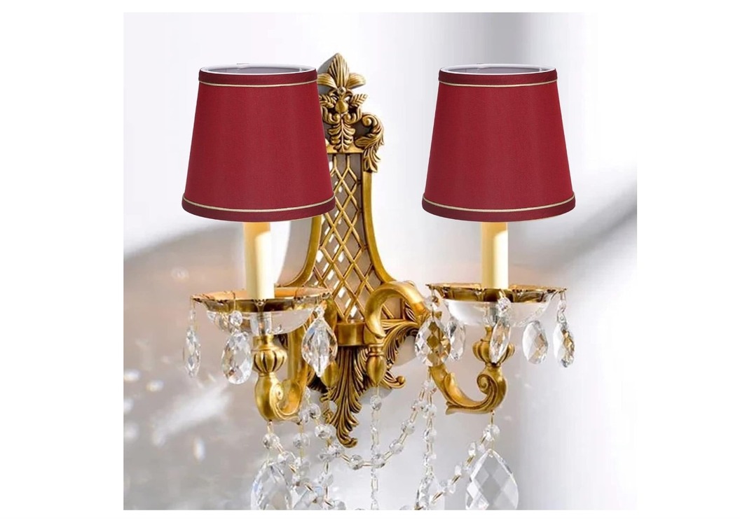 AM7R7GF Kumaş Şapkalı Metal Aplik 21x26cm Yaratıcı Modern 1 Adet