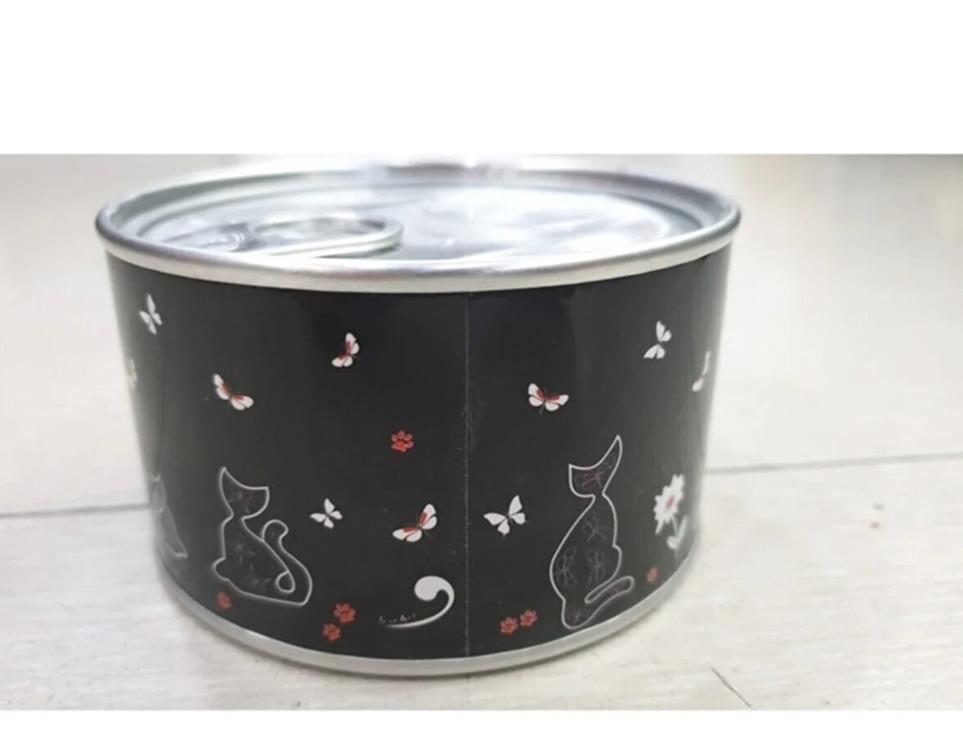AÇIK45.lun.cat.4 Yarı Açık Magnet Konserve Saat 1 Adet