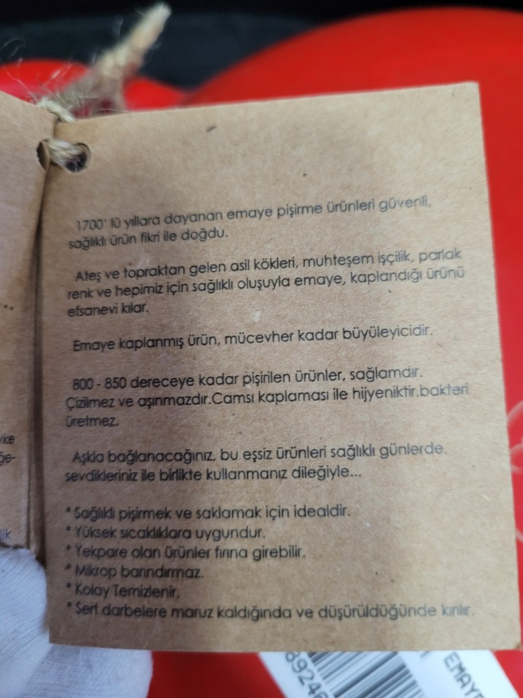 EFSKMOR Koyu Mor Emaye Sahan 20cm Renklere Dokunun Emeği Hissedin Tatlı 1 Adet