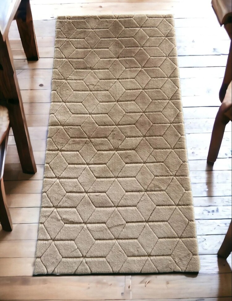 CD0016 Comfort Diamond No:1 | Kahve 100x125cm Koleksiyon Halı