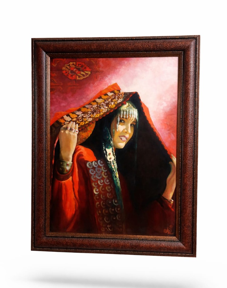 155619032026 93 x 73 cm ölçülerinde, el işçiliği yağlı boya tablo
