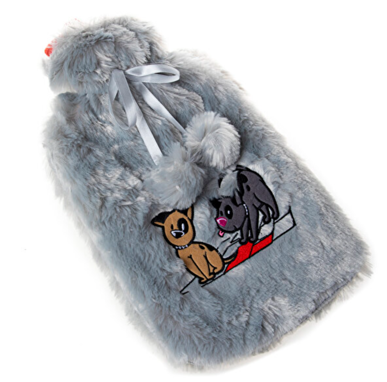 BGD11881016 Biggdesign Dogs Gri Peluş Sıcak Su Torbası KİŞİSEL BAKIM / SAĞLIK