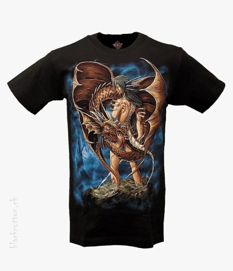 4048T Classic Wear Rock Eagle International %100 Cotton M 38-40 T-shirt Tişört 1 Adet