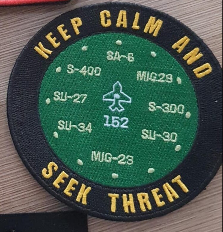 KST-152-RDR-YAMA-VT01 KEEP CALM AND SEEK THREAT Radar Görünümlü 152 Uçuş Anı Yaması