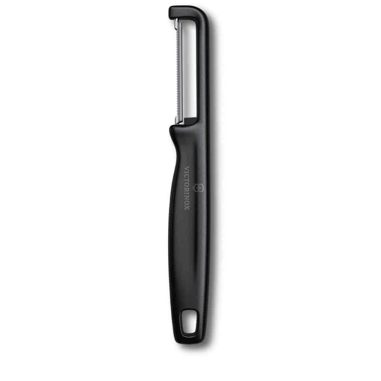 VT 6.0943.3 Victorinox 6.0943.3 IOTA Tırtıklı Kenar Çift Taraf Siyah Soyacak