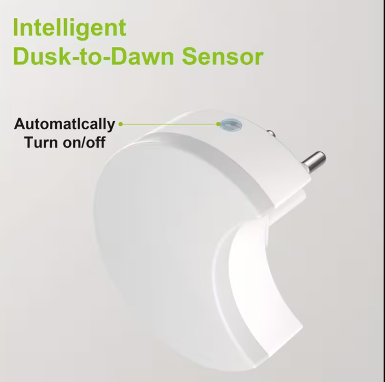 YP7302877 Ay / 2 Adet Akıllı LED Gece Lambası Otomatik Açma/Kapama Sensörlü