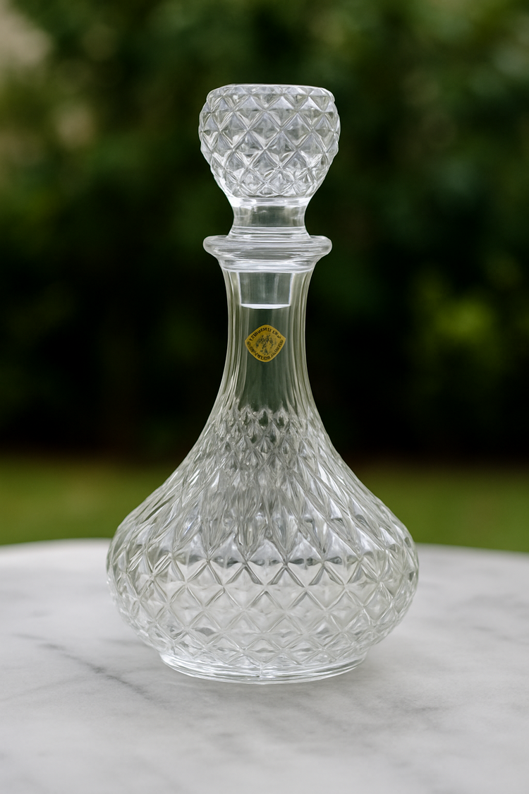 K90-57682 Cristal D'arques Kristal Karaf France Genuine Lead Crystal Laburg 1 Adet