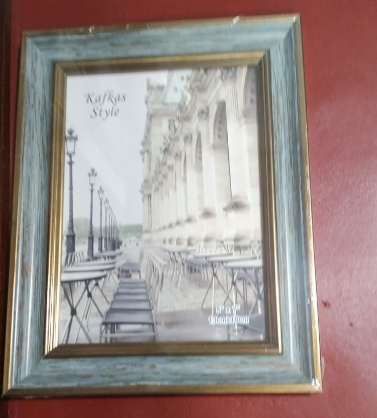 A165015042026 13X18CM ÇERÇEVE PHOTO FRAME MAVİ 1 ADET