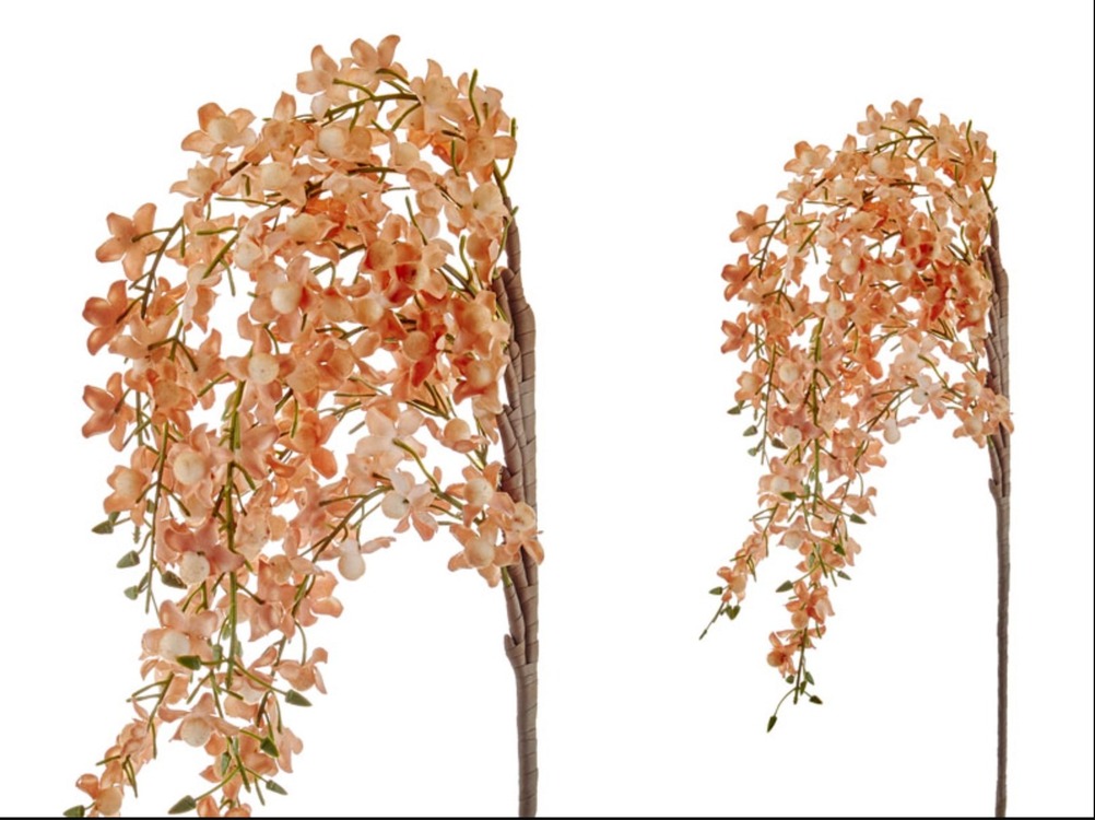 1GJ-19526C Sarkık Dal Açık Kahve 104cm Decorative Dekoratif Gerçekçi 1 Adet