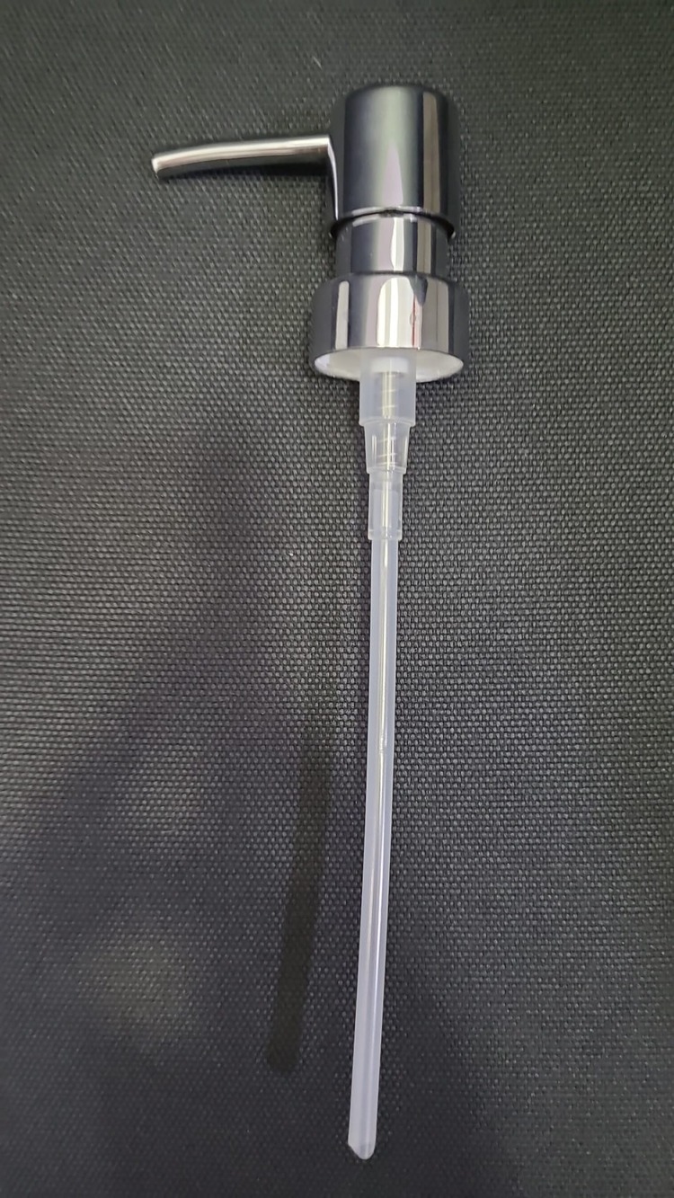 AD-13791 Sıvı Sabunluk İçin Yedek Pompa Gümüş Banyo Parça Spare Pump 1 Adet
