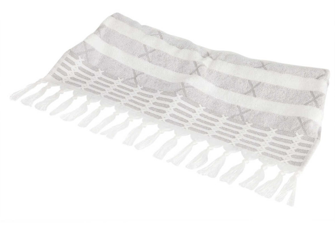 D-20491 Palm Havlu Beyaz 50*80 Banyo Havlusu