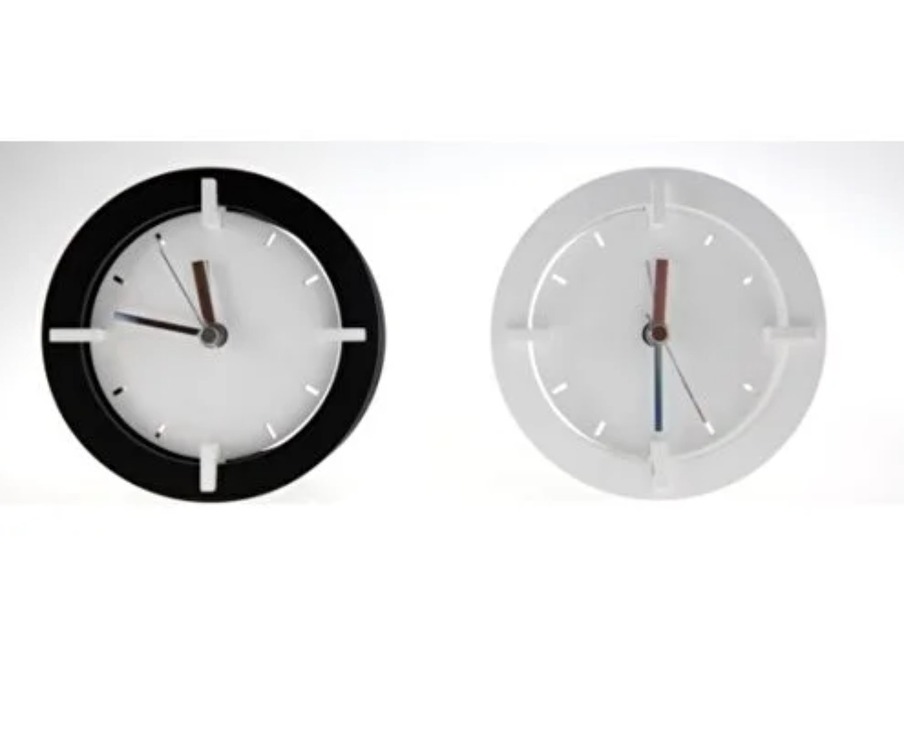  GP-0580 Giftpoint Ahşap Masa Üstü Saat Dekoratif Ev Dekorasyon 1 Adet