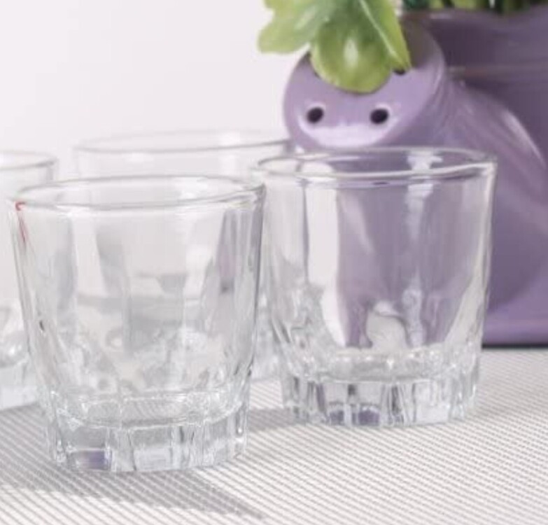 ASOJU-70KONIK Glassco Cam 2'li Konik Shot Bardağı Soju Shot Bardakları Seti Aşk Sanat