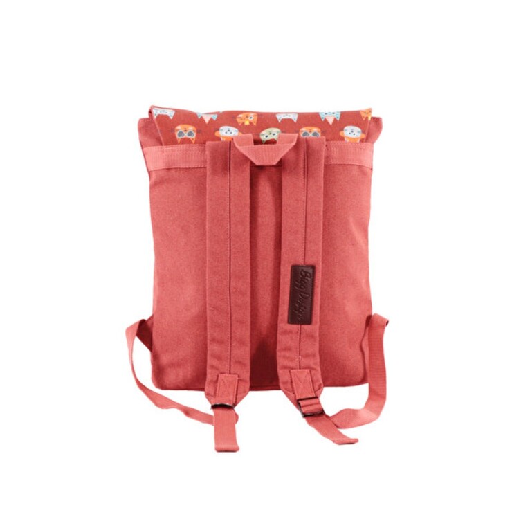 BGD8681126436168 Design Cats Vintage Laptop Sırt Çanta Pembe 1 Adet