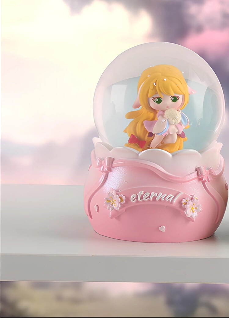 SNW-XJC0279-45 Snowball 45mm Işıklı Kar Küre Yeni Gelen Şubat 2025 1 Adet