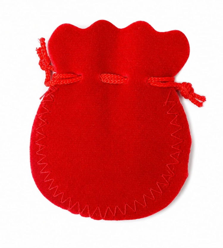 030720261329 8x6,5 cm Kadife kese 1 adet