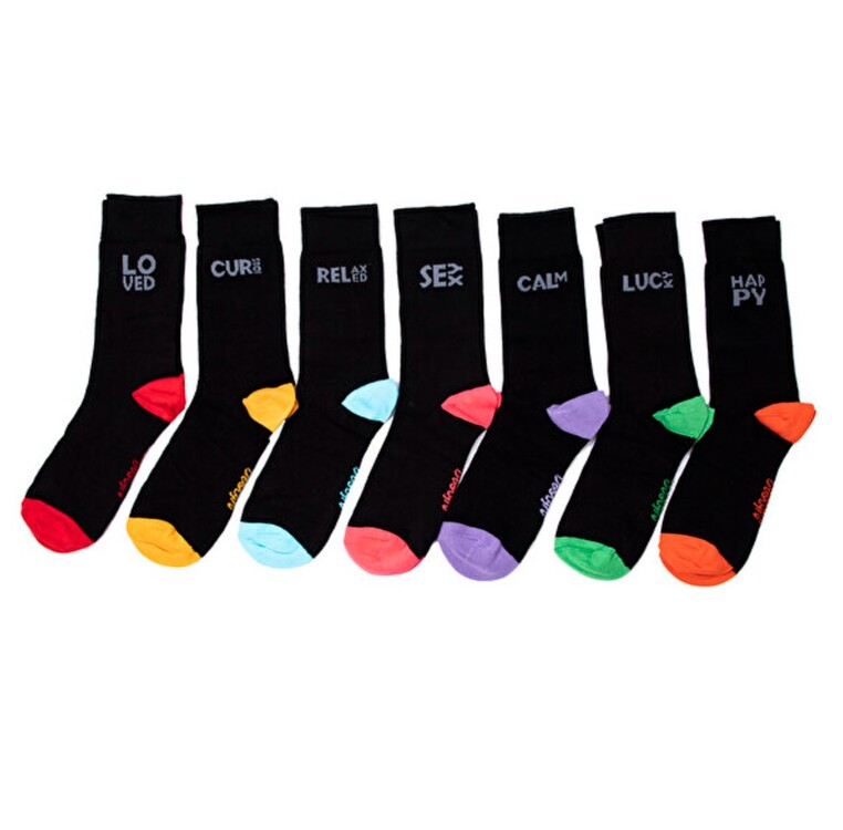 BGD38245190111 Design Moods Up Erkek 7'li Soket Çorap Seti