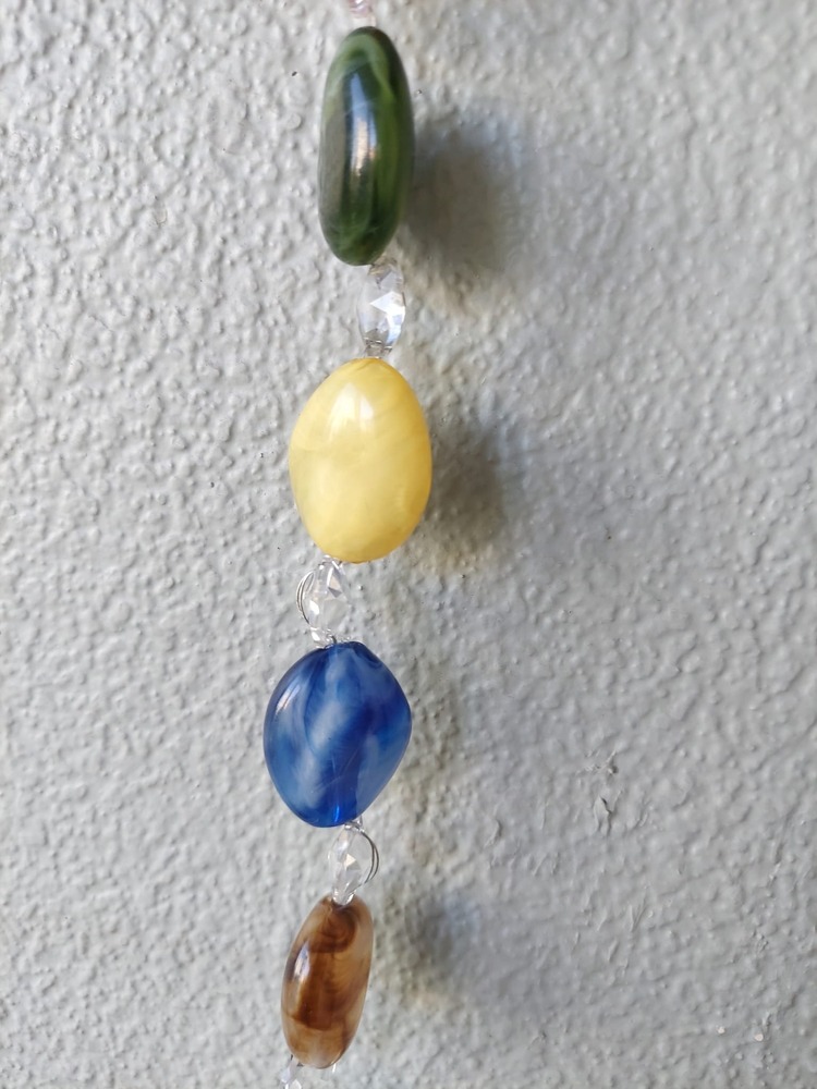 D5091 SunCatcher Yaklaşık 40cm El Yapım Kadın Sevgi Rainbow Happiness Asılabilir 1 Adet