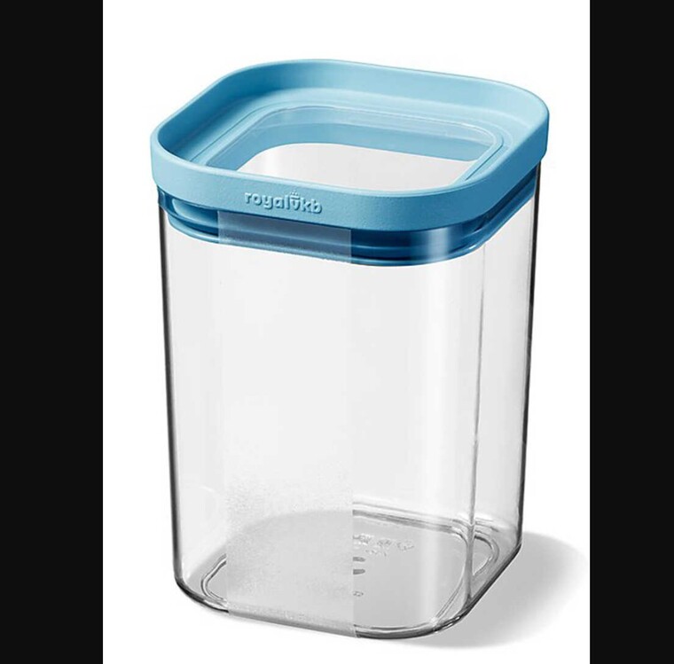 M-SK07-16-02 Seoul Kuru Gıda Saklama Kabı 1200 ML - 11 x 11 x 16 CM