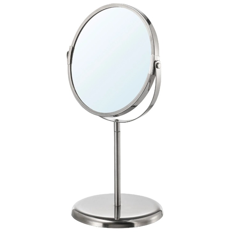 245.244.85 makyaj aynası , paslanmaz çelik, 17 cm banyo aksesuarı ürün
