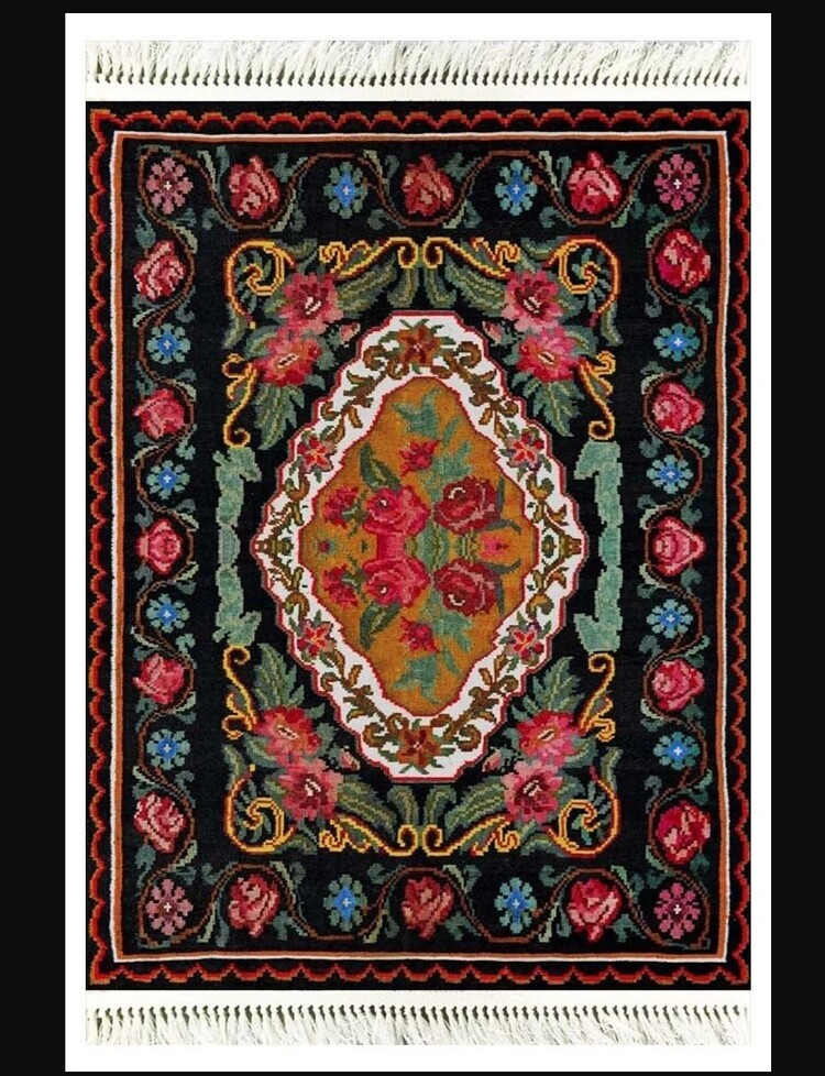 0662.V-6009 Vintage Halı | V-6009 80 x 200 cm Home