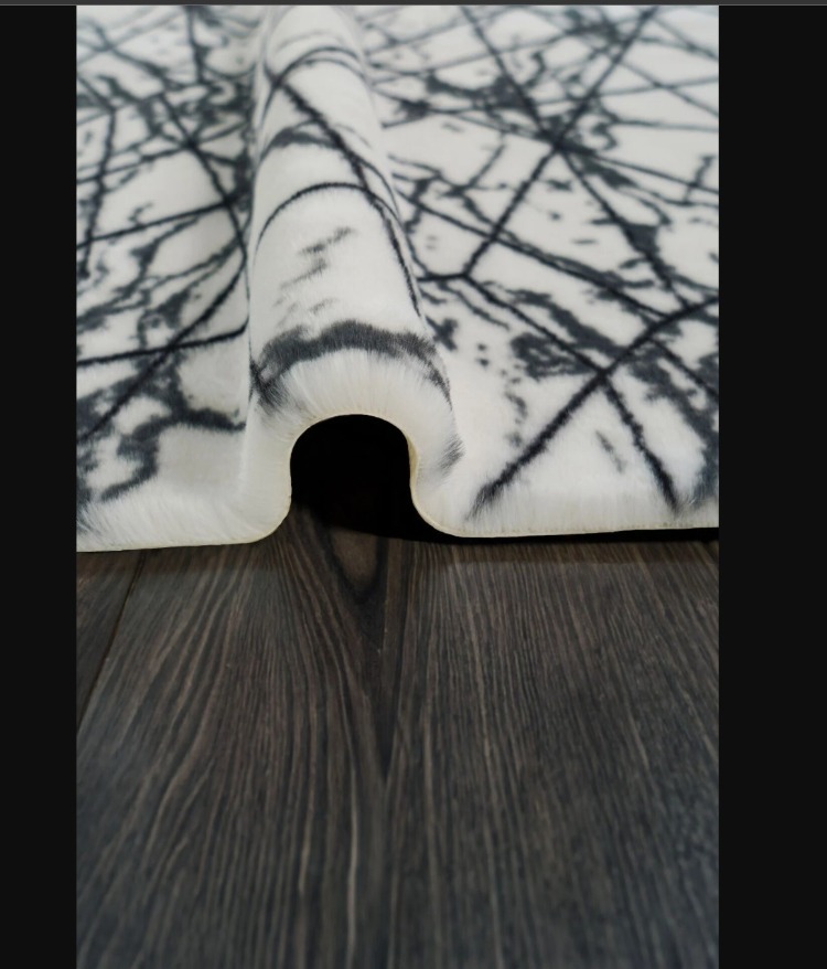 MRBL(Kopya-5Q5)_21343 Marble Halı | Beyaz 45 x 75 cm