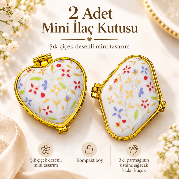 B131118022026 2 ADET adet mini ilaç kutusu