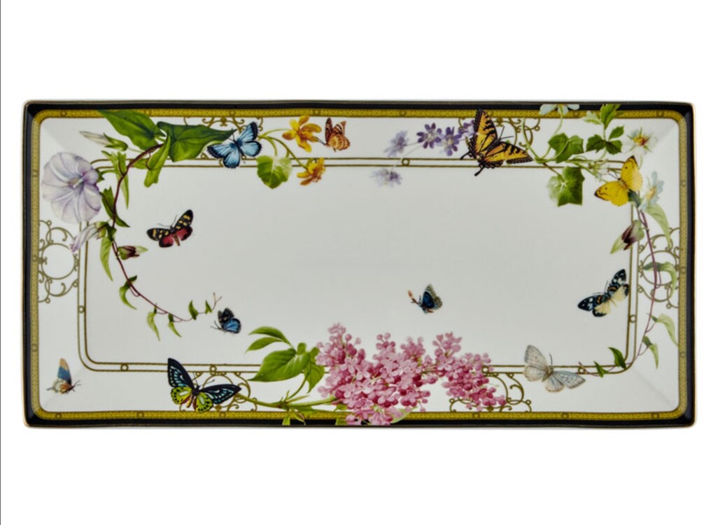 1BSF-1752MG MUSE GARDEN 2LI BUYUK DIKDORTGEN TABAK 30X15 CM
