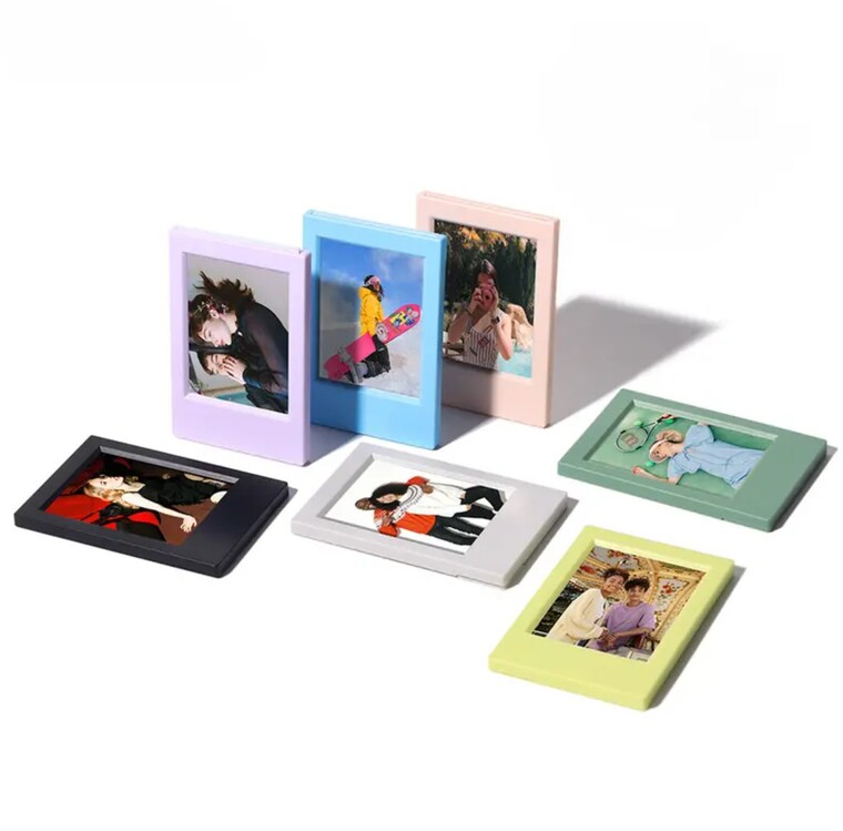 KK14764 Siyah Mini Klasik Ayakta Duran Fotoğraf Çerçevesi 3 inç Yaratıcı