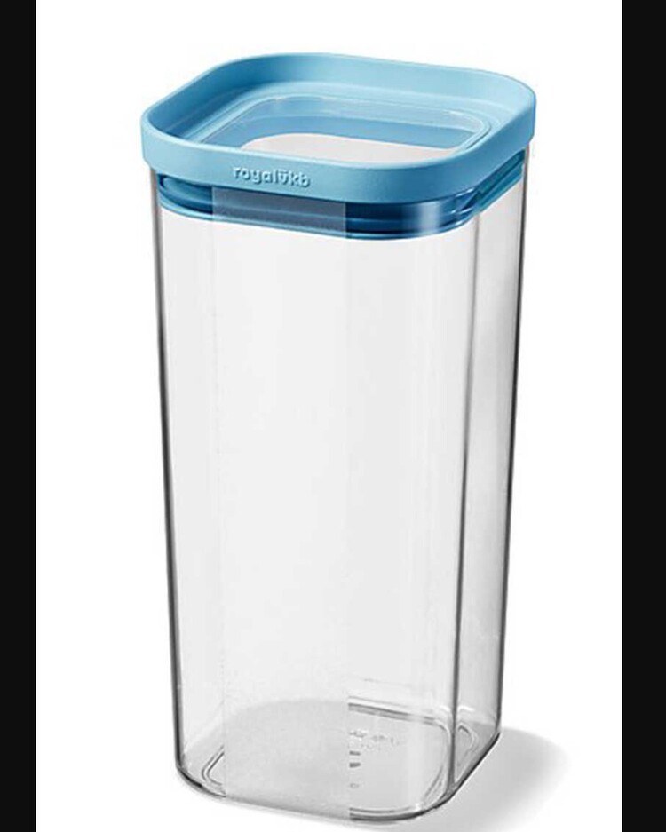 M-SK08-16-02 Seoul Kuru Gıda Saklama Kabı 1800 ML - 12 x 12 x 23 CM
