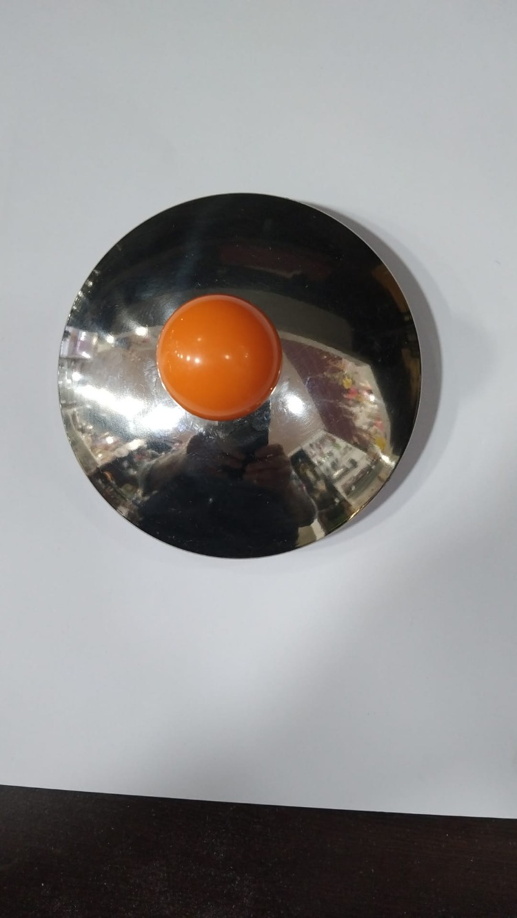 B185927042026 kapak İç çap. 9.8 cm metal demlik çaydanlık kapağı 1 adet