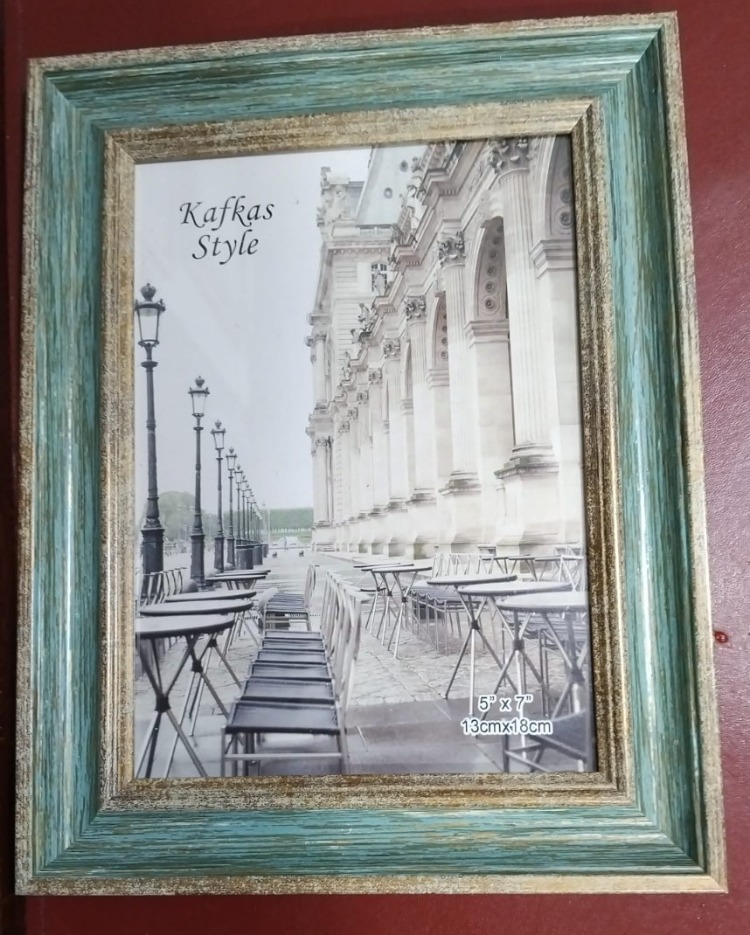 B165015042026 13X18CM ÇERÇEVE PHOTO FRAME yeşil 1 ADET