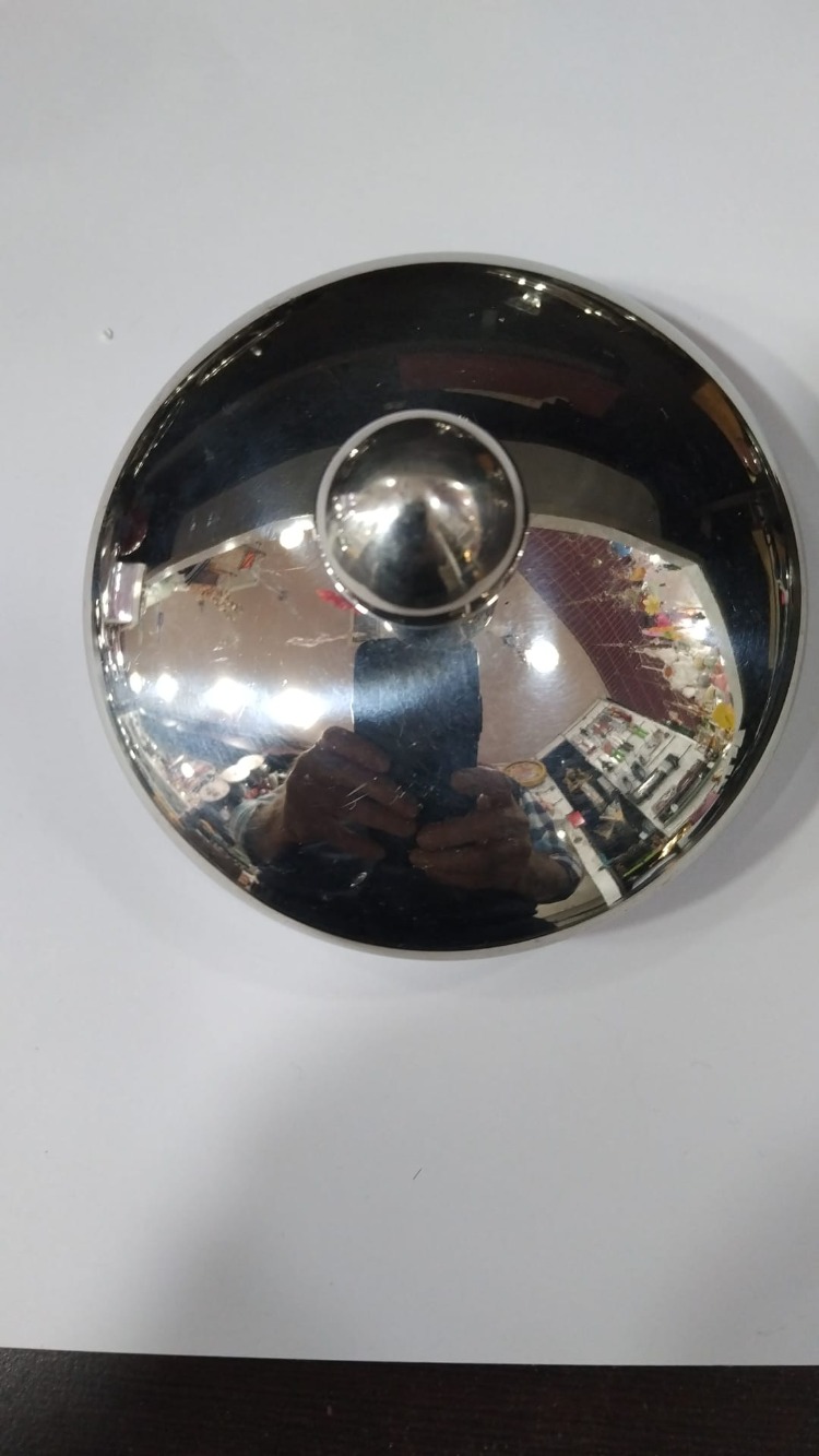 DE185927042026 kapak İç çap.  9 cm metal demlik çaydanlık kapağı 1 adet 