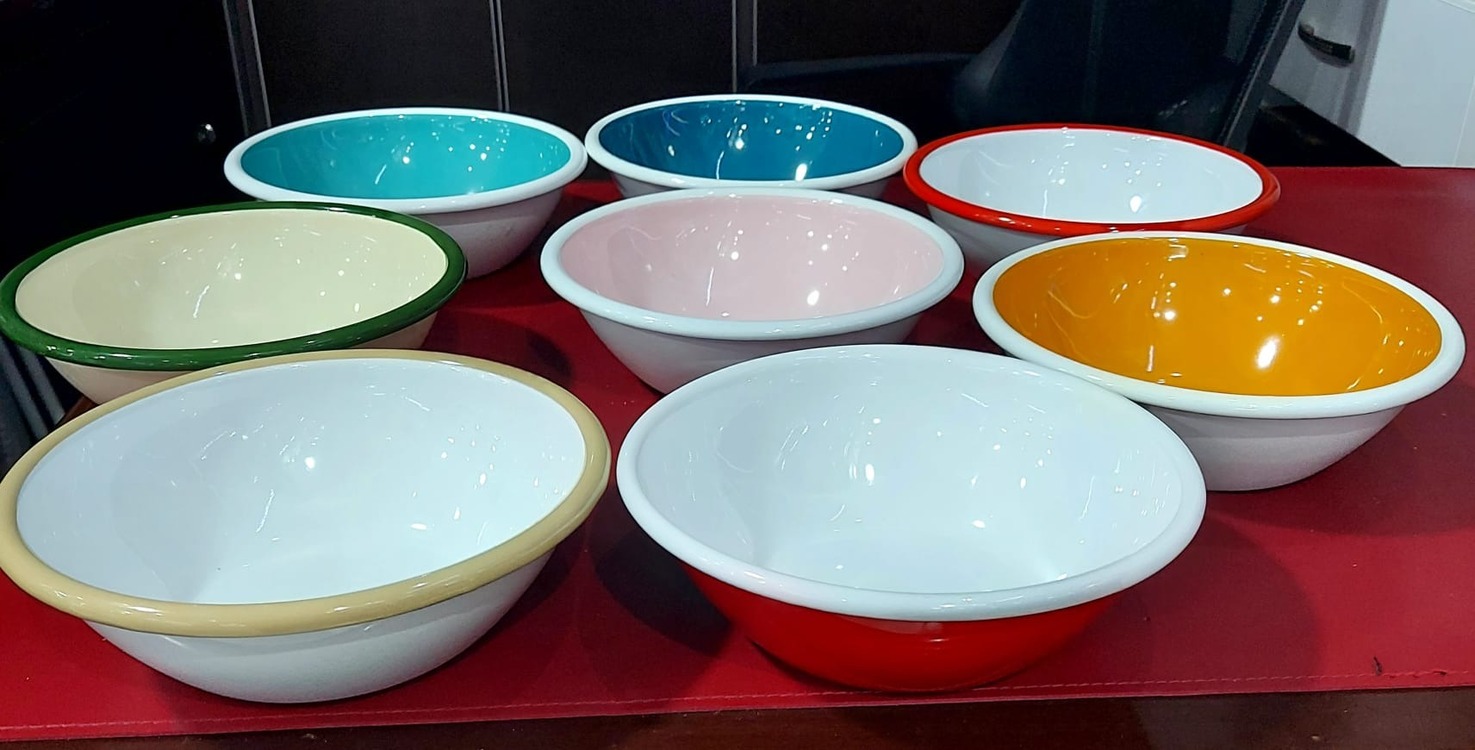 MIX21.EMY.KSE.04 Luyano Lunart Emaye 20cm Kase Mix Yükseklik 7cm 1 Adet