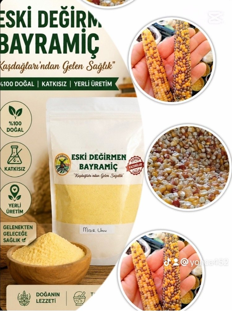 ESKİ DEĞİRMEN BAYRAMİÇ MISIR UNU KG