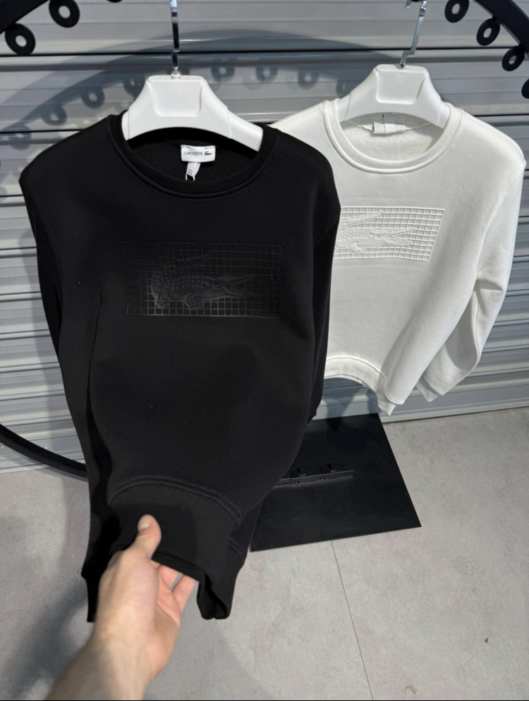 LACOSTE SİYAH KAZAK