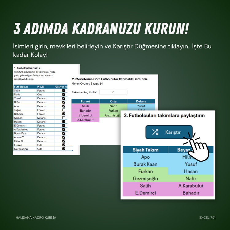 HALISAHA KADRO KURMA PROGRAMI