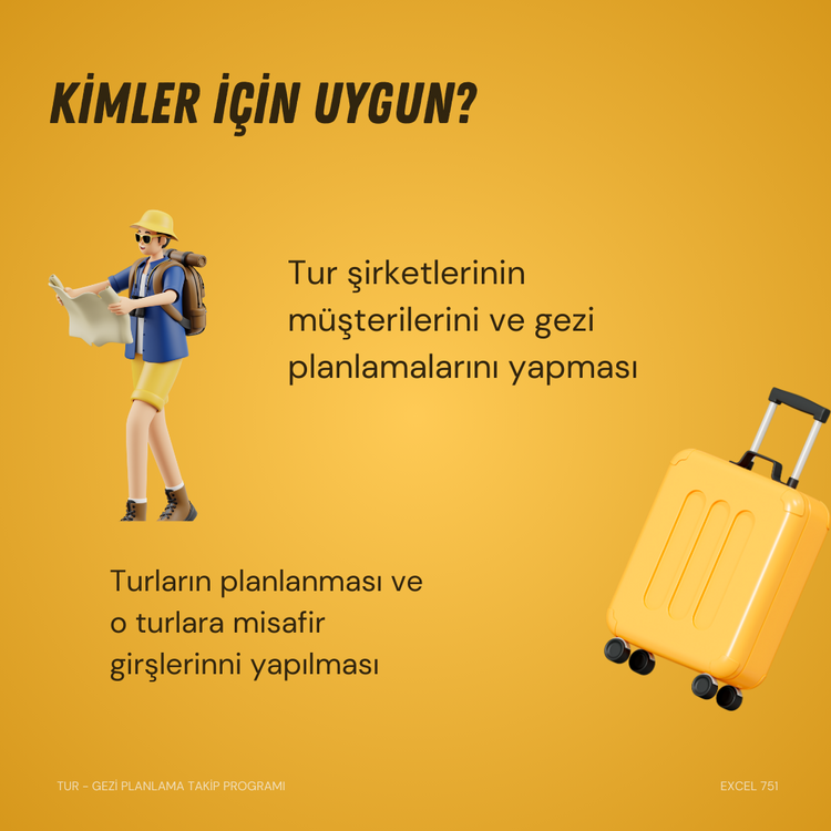 TUR - GEZİ PLANLAMA TAKİP PROGRAMI (TUR ŞİRKETLERİ İÇİN)