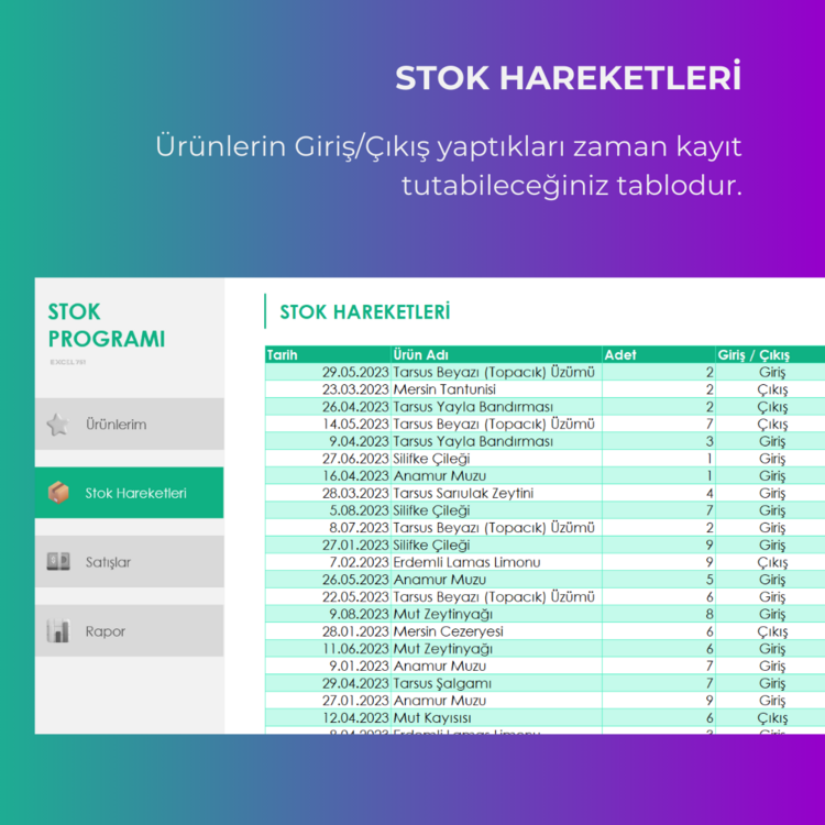 STOK VE SATIŞ PROGRAMI (V2)