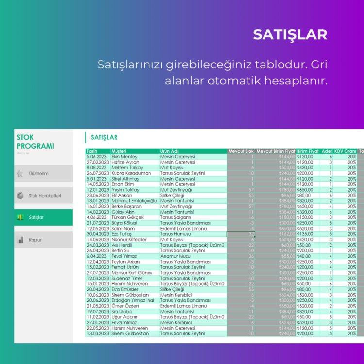 STOK VE SATIŞ PROGRAMI (V2)