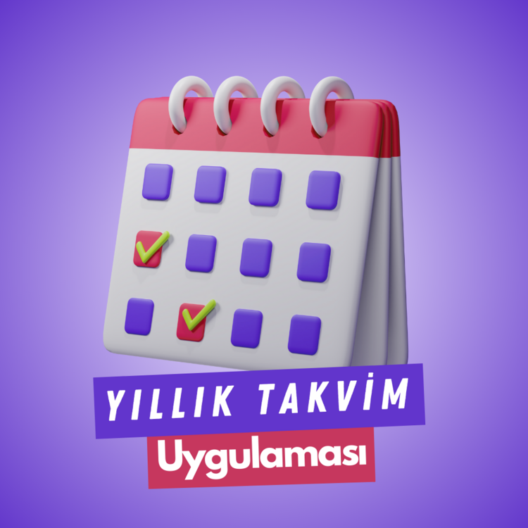 YILLIK DİNAMİK TAKVİM