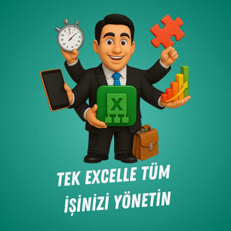 EXCEL ERP - TEK EXCEL İLE TÜM ŞİRKETİ YÖNETİN!