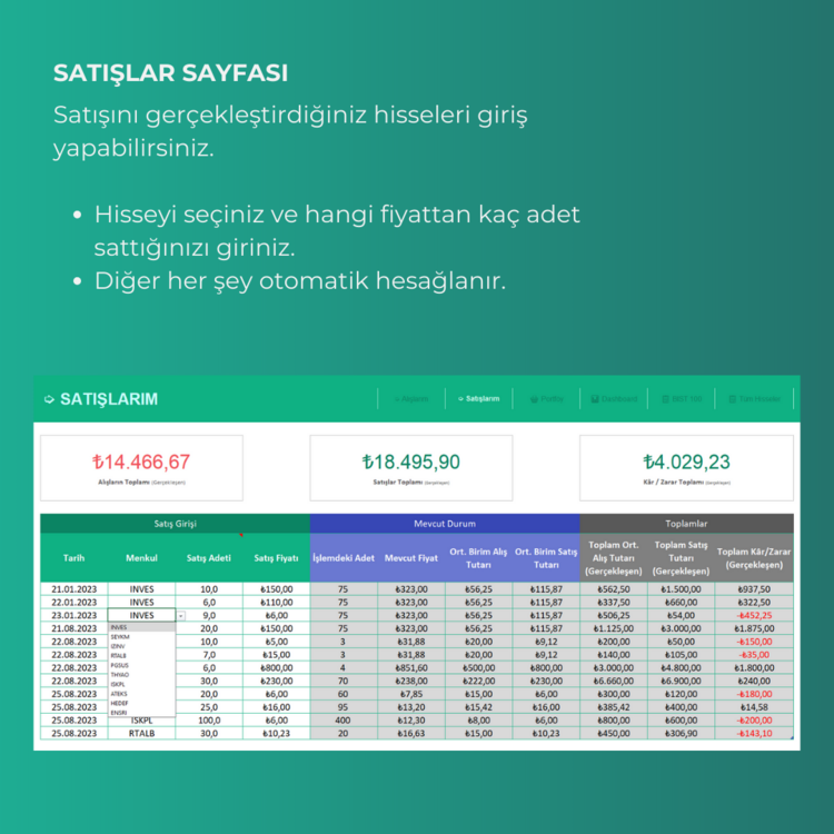 BORSA TAKİP PROGRAMI (v3)
