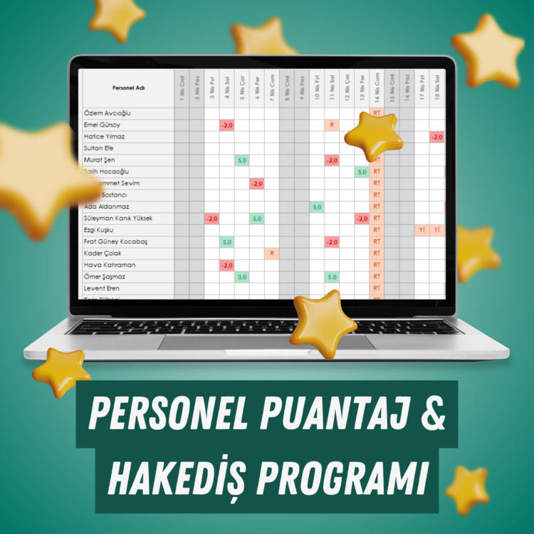 Personel Puantaj & Hakediş Programı - V4