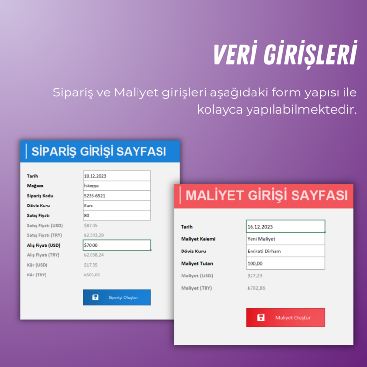 EXCEL DROPSHIPPING UYGULAMASI
