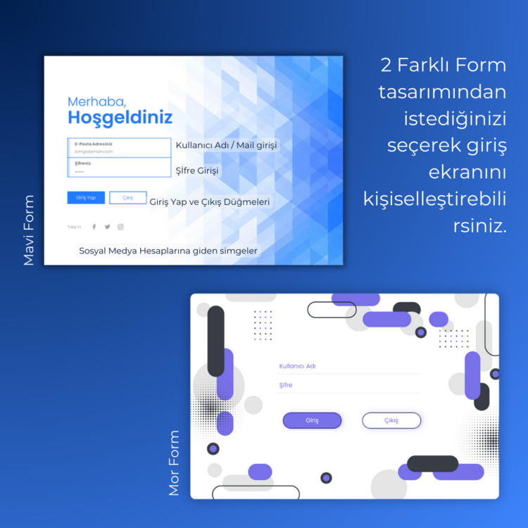 EXCEL KULLANICI GİRİŞ FORMU & ROL YÖNETİMİ